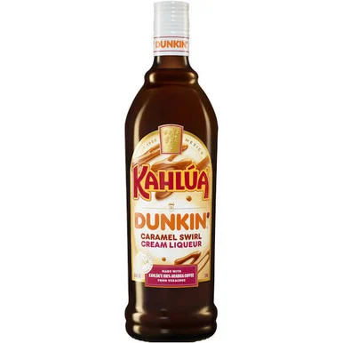 Kahlua Dunkin' Caramel Swirl Coffee Liqueur 750ml
