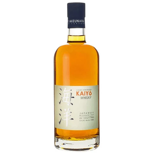 Kaiyo Japanese Mizunara Oak Cask Strength Whisky