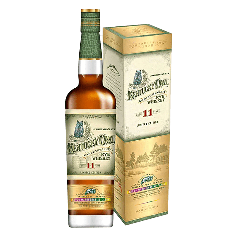 Kentucky Owl Mardi Gras Limited Edition 11 Year Straight Rye 750mL