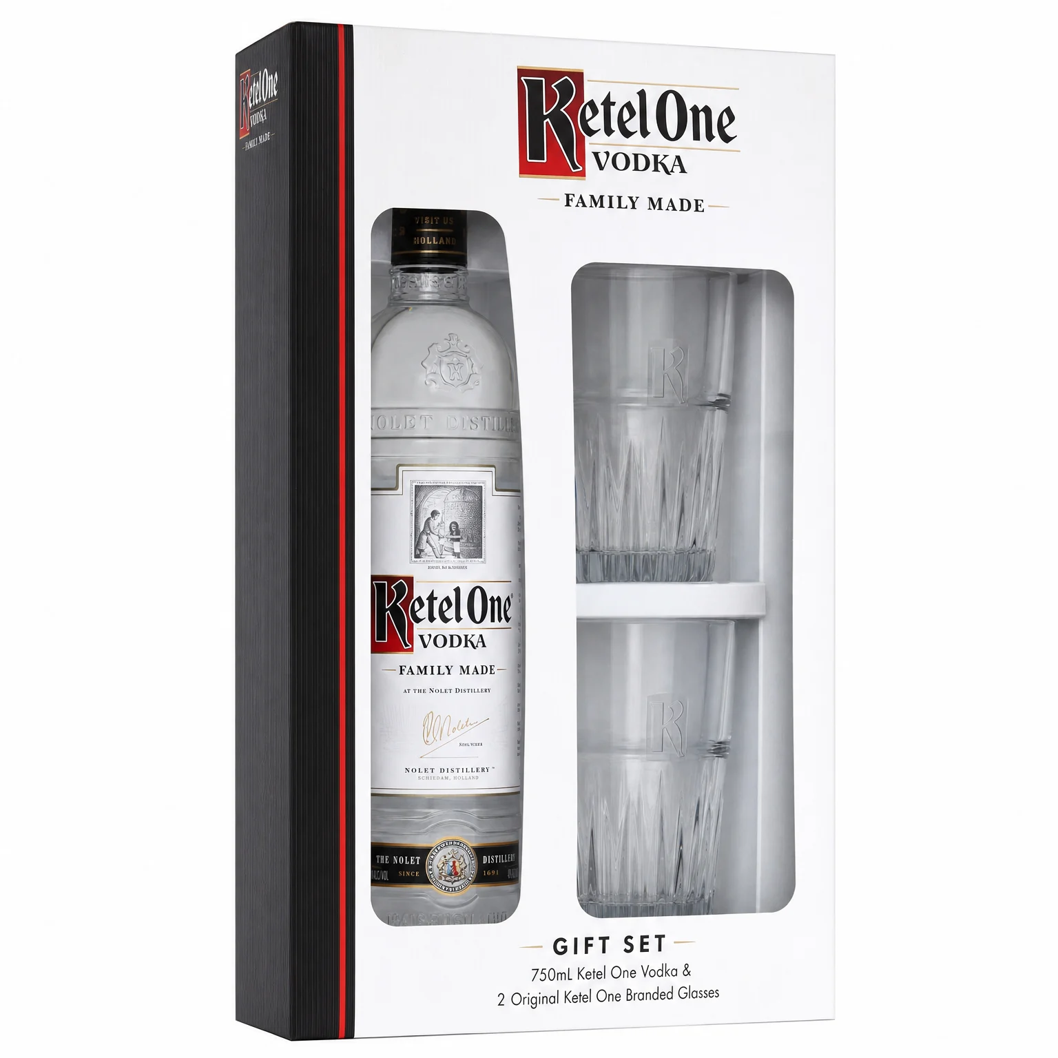 Ketel One Vodka Gift Set 750ml