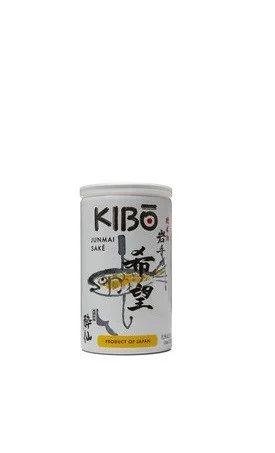Kibo Junmai Ginjo Sake 180ml can