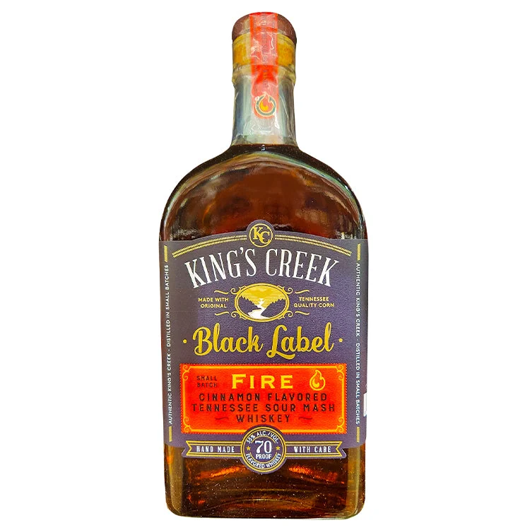 King's Creek Black Label Fire Tennessee Whiskey - 750ml