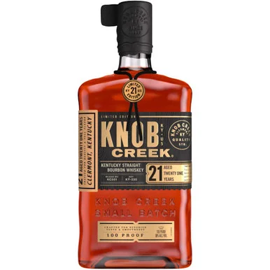 Knob Creek 21 Year Old Kentucky Straight Bourbon Whiskey 750ml