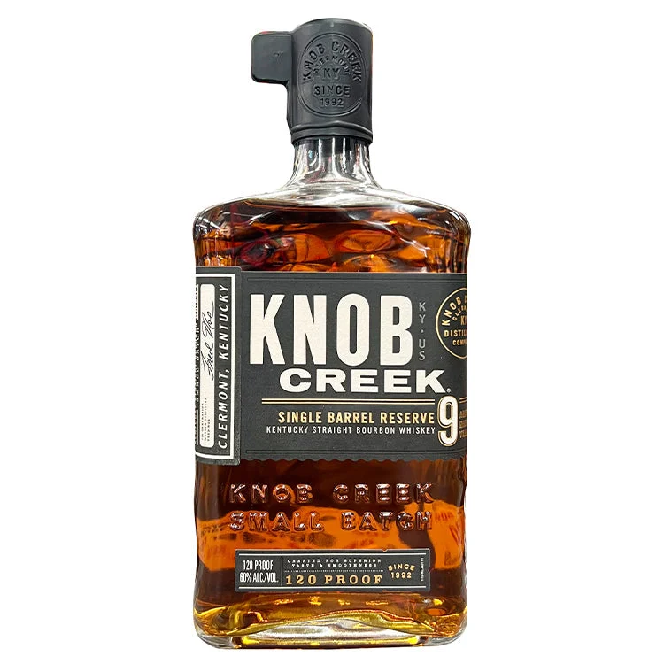 Knob Creek Single Barrel Reserve 9 Year Bourbon Whiskey - 750ml