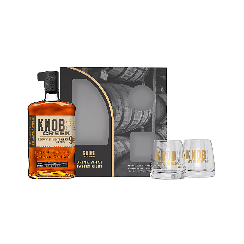 Knob Creek Straight Bourbon Gift Pack- 750ml