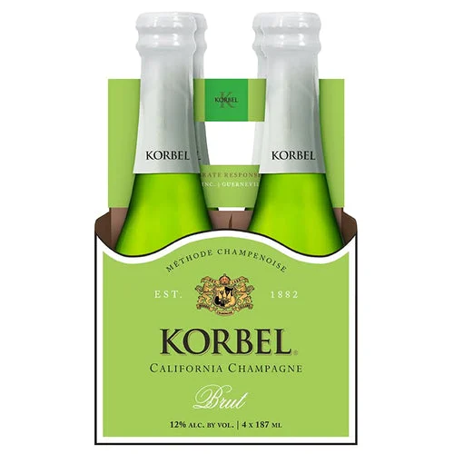 Korbel Brut 4Pk 187ML