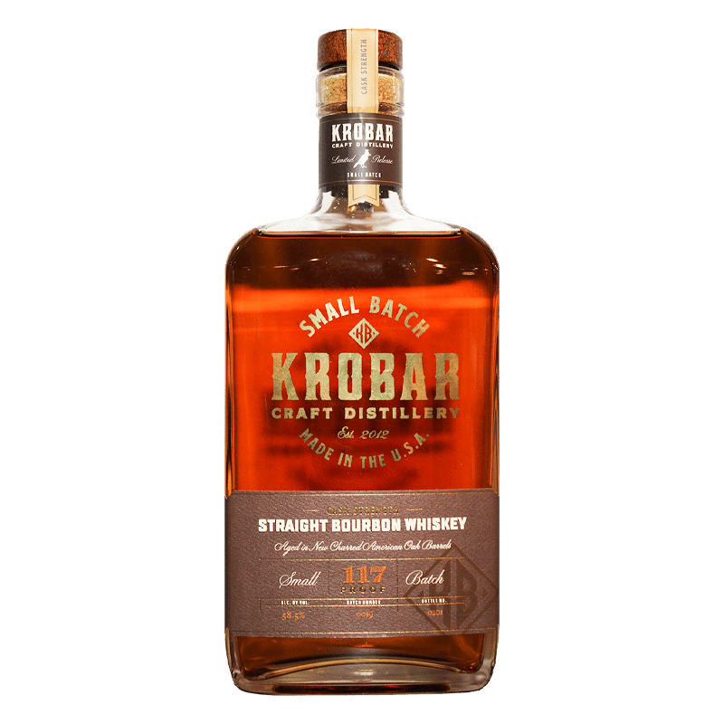 Krobar Cask Single Barrel Strength Straight Bourbon Whiskey 750ml