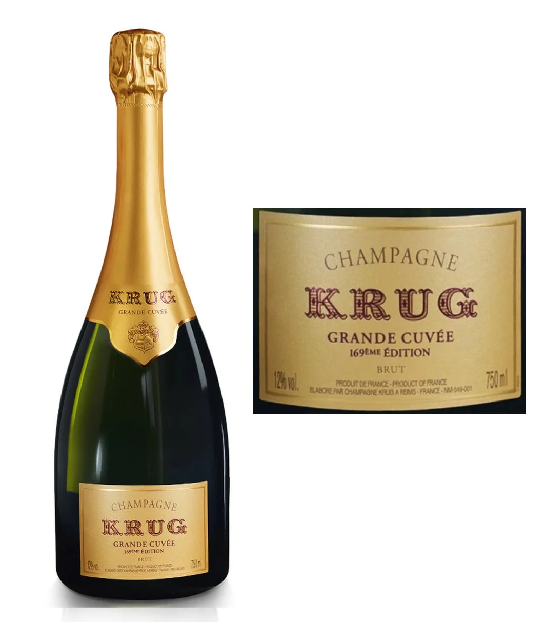 Krug Grande Cuvee Brut (172nd Edition) (750 ml)