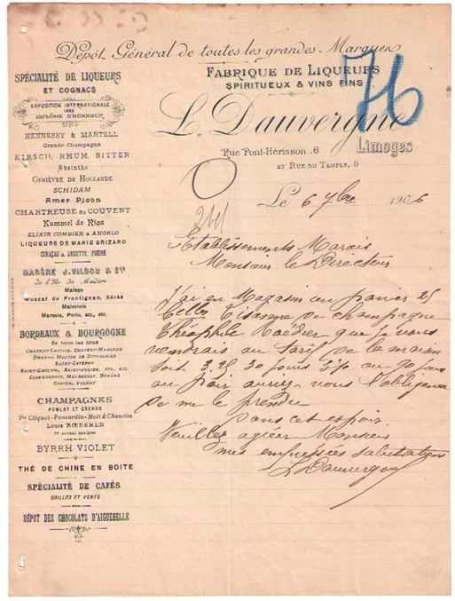L. DauvergneInvoice