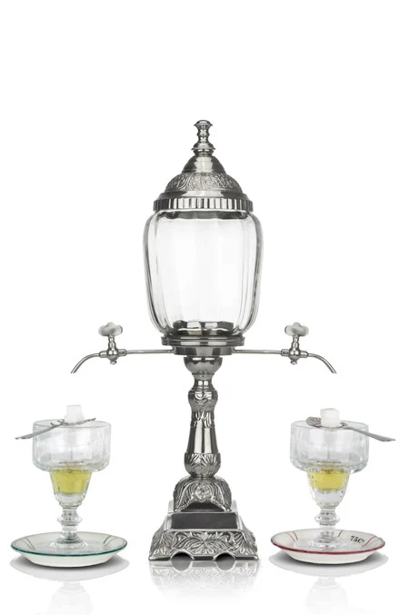 La Belle Orléans Absinthe Fountain with 2 Spouts, Complete Set