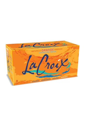 La Croix Orange 8pk 12oz cans