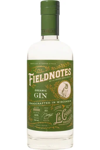 La Crosse Fieldnotes Organic Gin