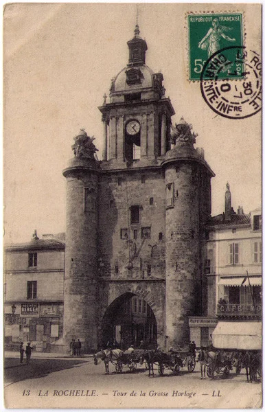 La Rochelle - Absinthe Berger Postcard