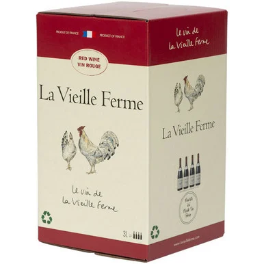 La Vieille Ferme Red Wine Bag in a Box 3L (France)