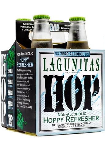 Lagunitas Non-Alcoholic Hoppy Refresher 4pk bottles