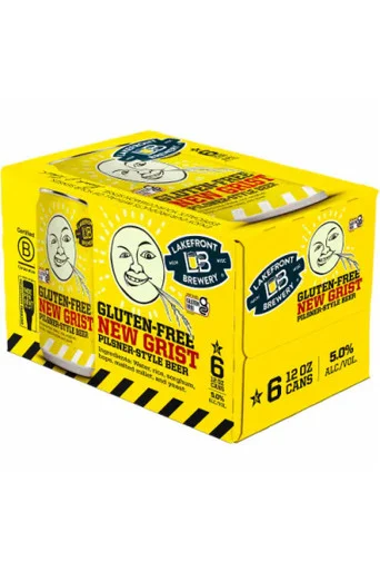 Lakefront New Grist Pilsner Gluten Free 6pk cans