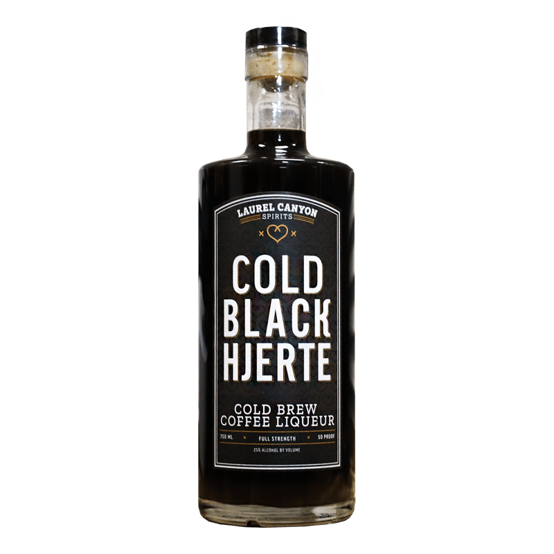 Laurel Canyon Cold Black Hjerte Cold Brew Coffee Liqueur 750mL