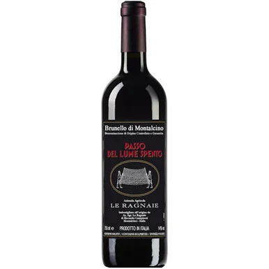 Le Ragnaie Brunello di Montalcino Passo del Lume Spento 2018 Rated 96WA