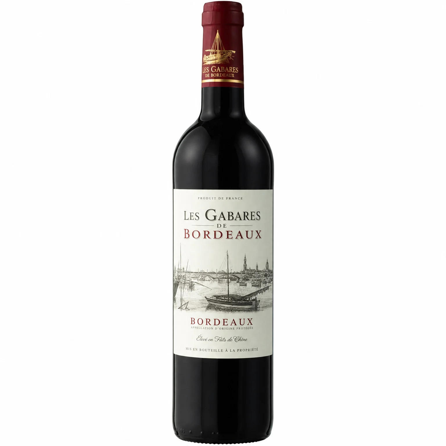 Les Gabares De Bordeaux Bordeaux 750ml