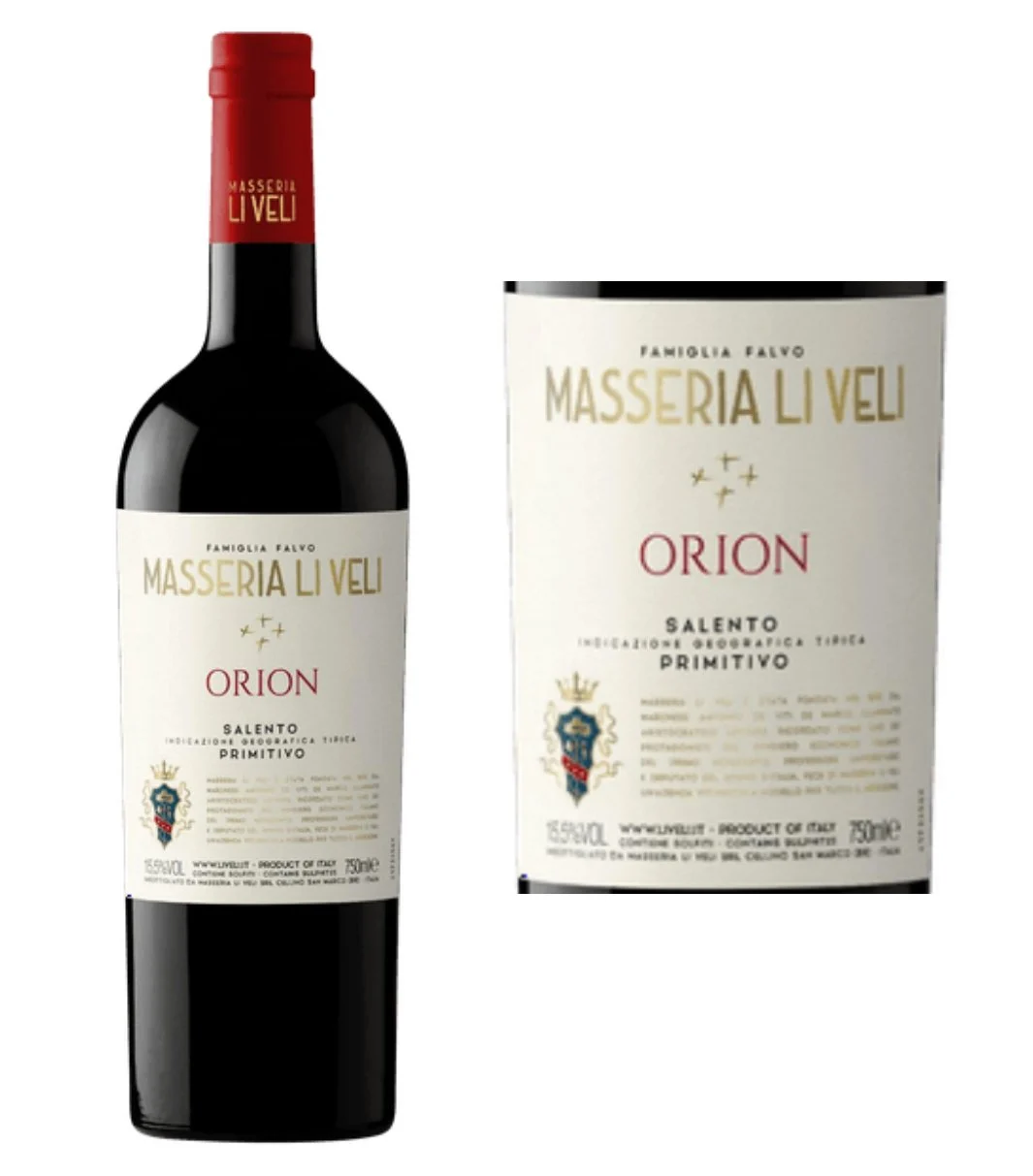Li Veli Orion Primitivo 2024 (750 ml)