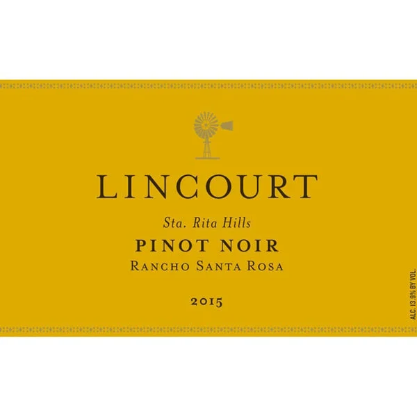 Lincourt Rancho Santa Rosa Pinot Noir 2015