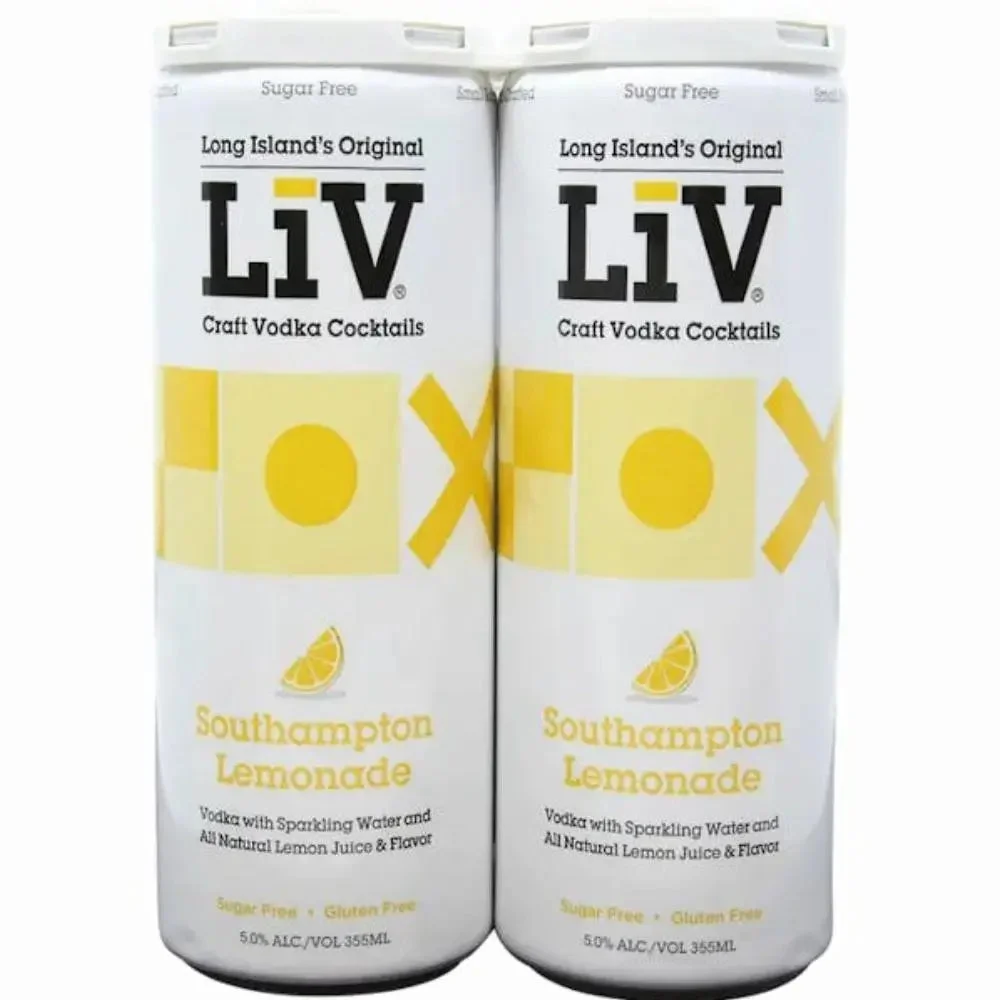 LIV Cocktail Southhampton Lemonade Low Alcohol 355ml CAN