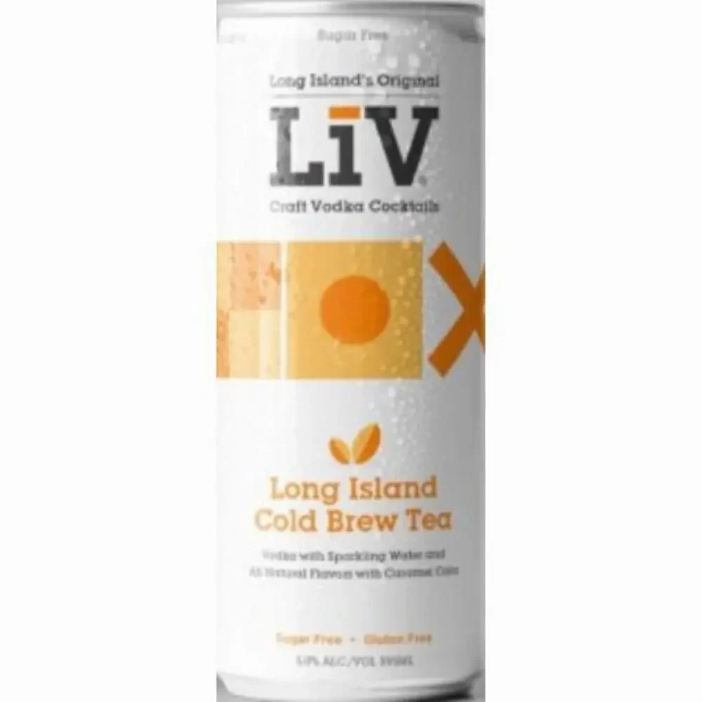 LIV Cocktail Southhampton Long Island Cold Brew Ice Tea Low Alcohol 355ml CAN