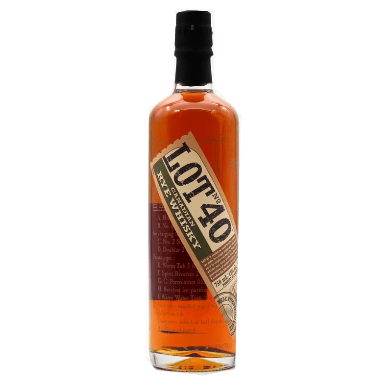 Lot No.40 Canadian Rye Whiskey 750mL
