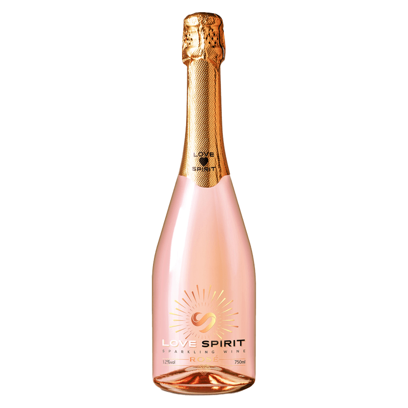 Love Spirits Brand Sparkling Rose 750ml