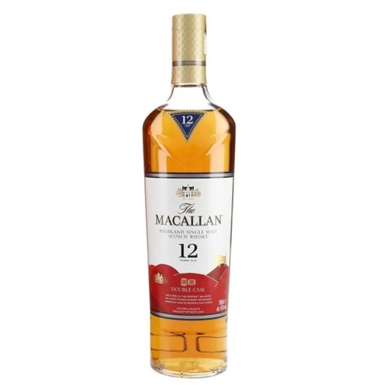 The Macallan 12 Year Old Single Malt Scotch Whisky - 700ml ( No Box )
