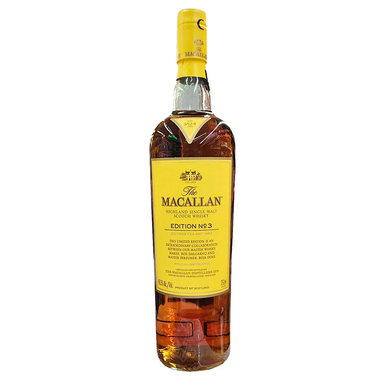 The Macallan Edition No.3 Limited Edition Highland Single Malt Scotch Whiskey - 750ml
