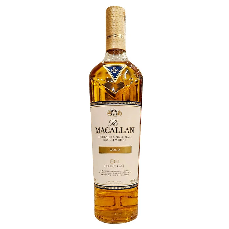 The Macallan Highland Single Malt Gold Double Cask Scotch Whiskey - 750ml