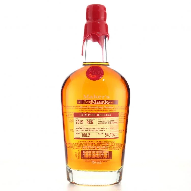 Maker's Mark Wood Finishing Series 2019 Release "RC6" Bourbon Whiskey