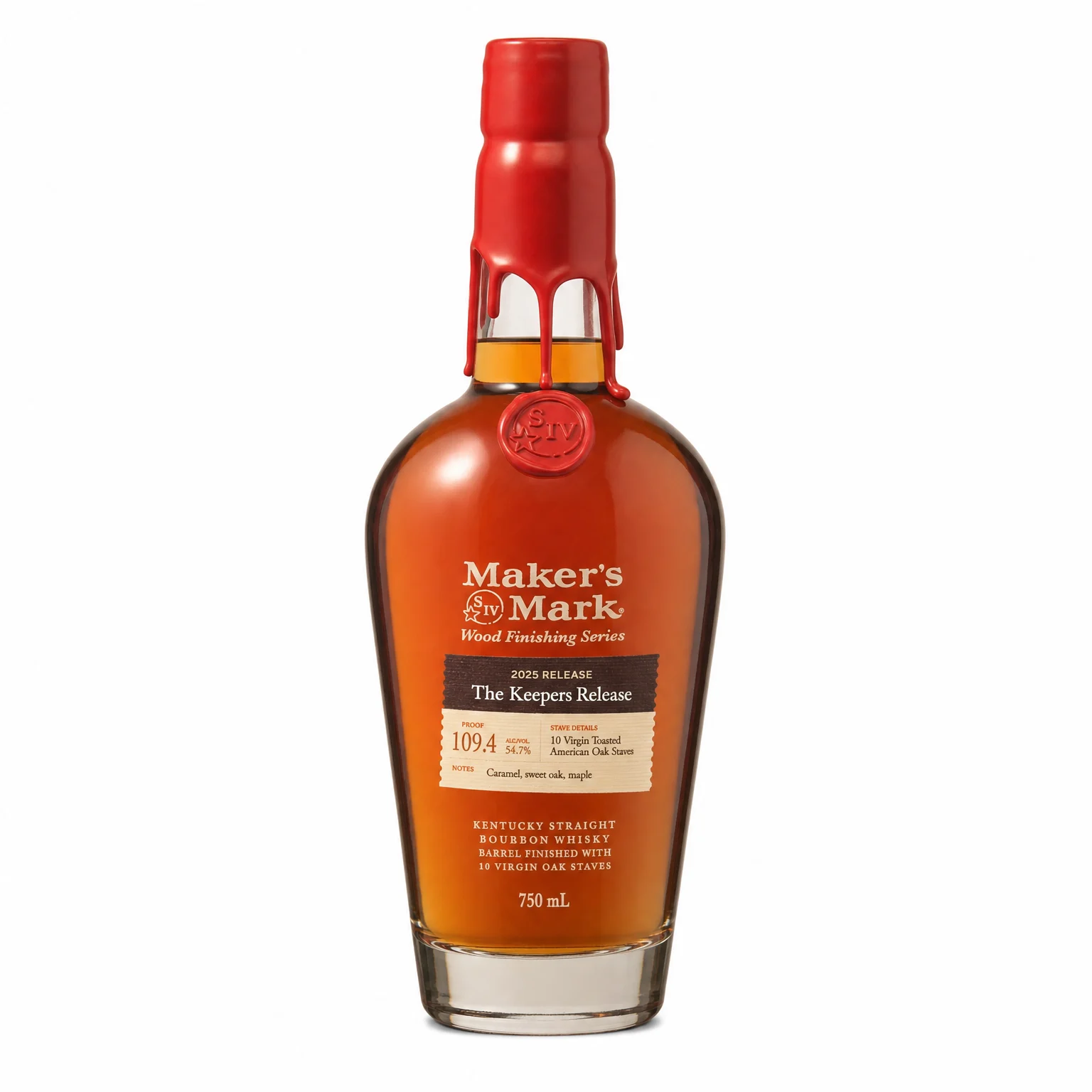 Maker's Mark Wood Finishing Series 2025 Release The Keepers Release 750ml