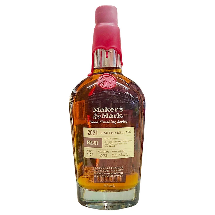 Maker's Mark Wood Finishing Series Limited Release 2021 FAE-01 Bourbon Whiskey - 750ml