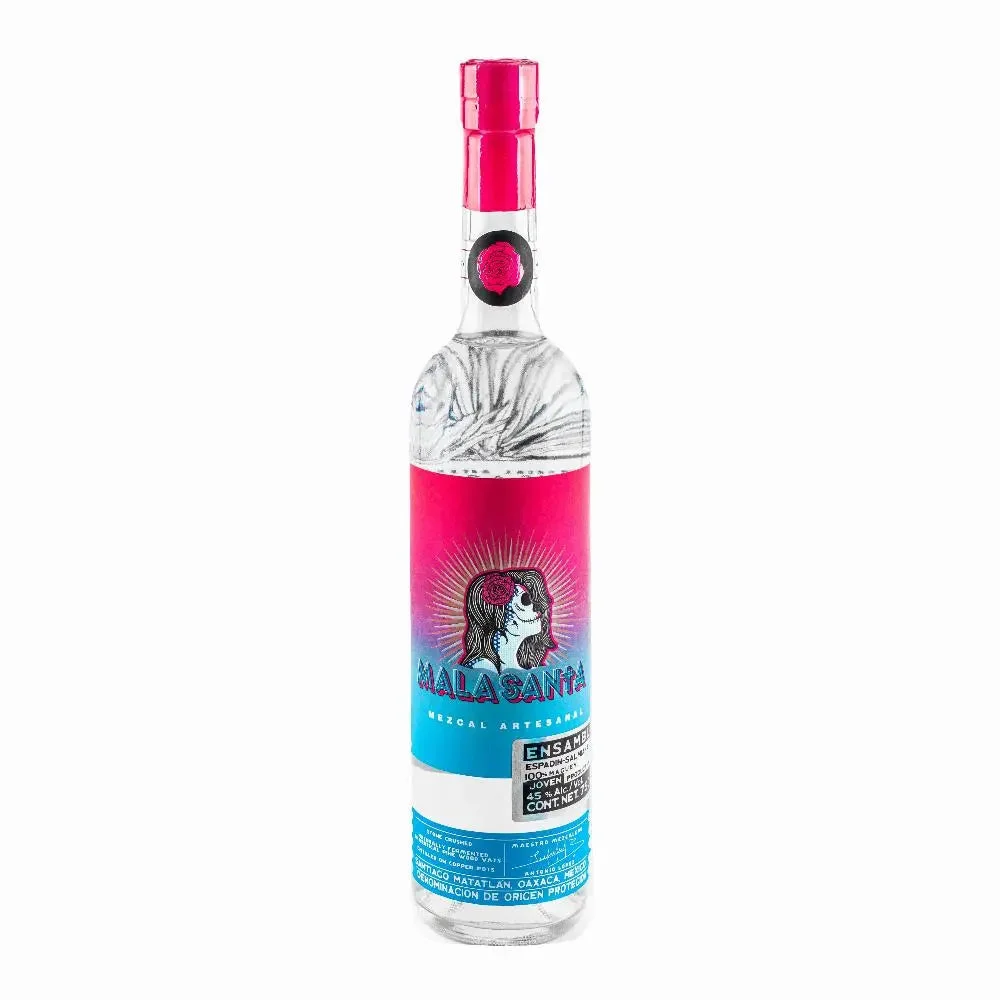 Malasanta Ensamble Joven 100% Maguey Mezcal Artesanal Oaxaca 750ml