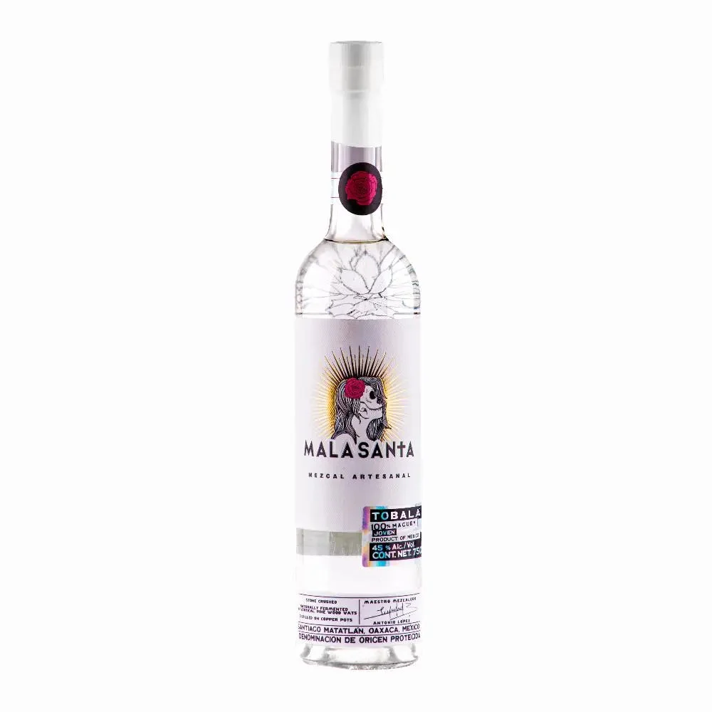 Malasanta Tobala Joven 100% Maguey Mezcal Artesanal Oaxaca 750ml