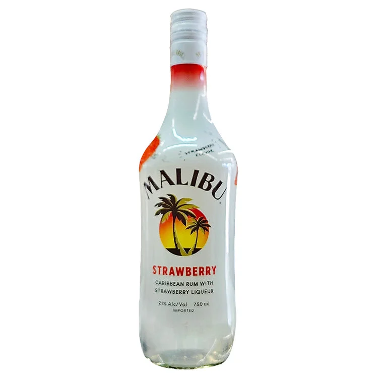 Malibu Strawberry Liqueur Rum - 750ml