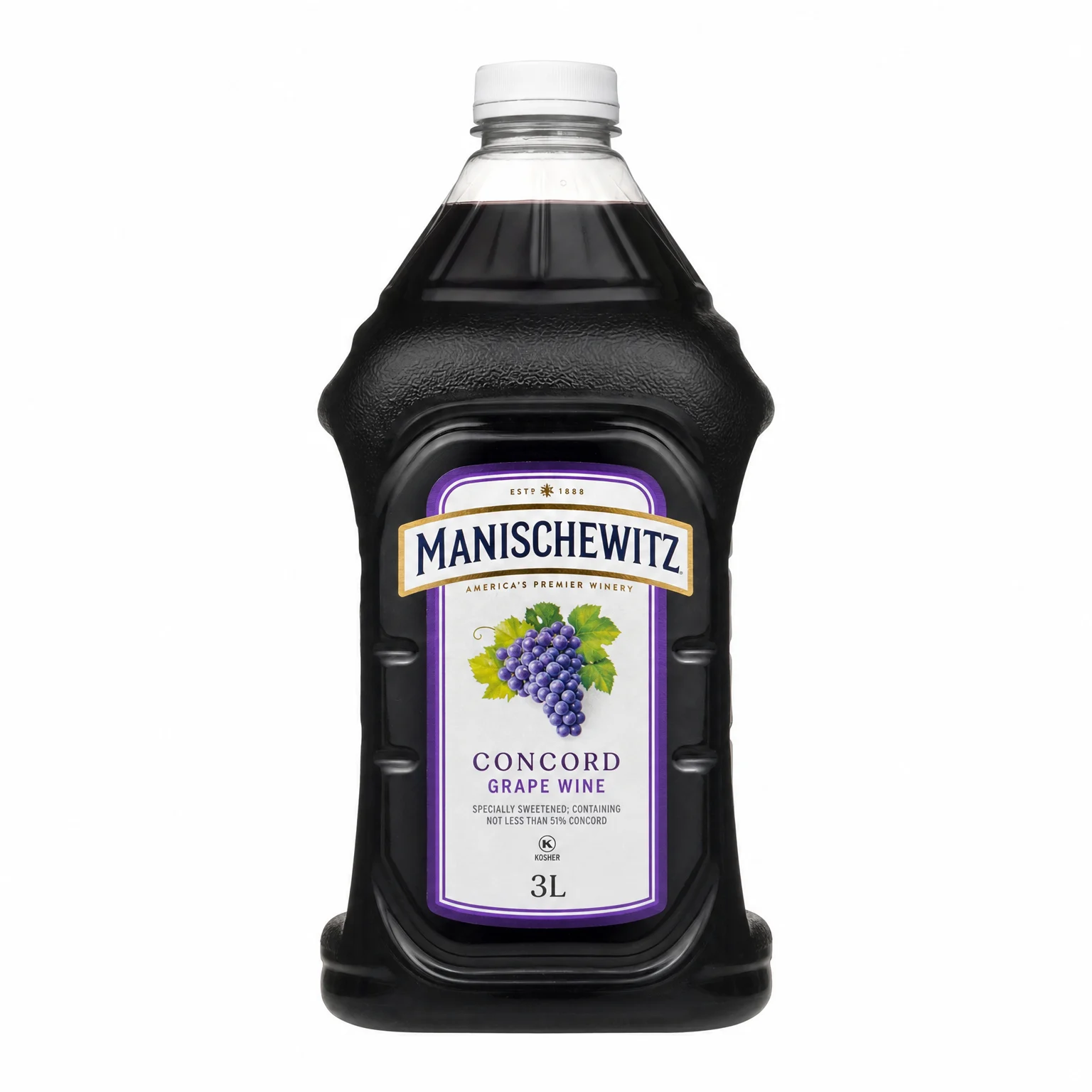 Manischewitz Concord Grape 3L