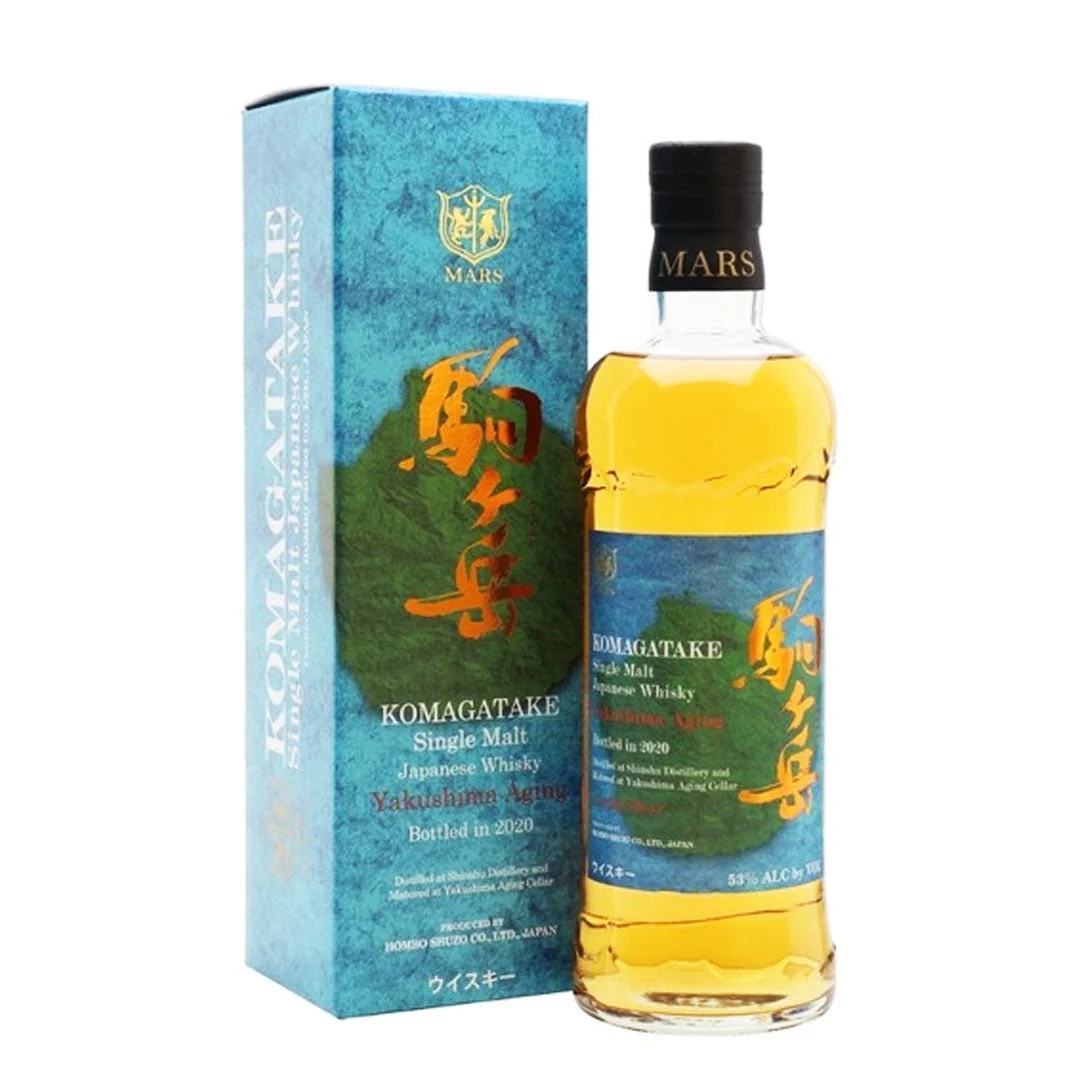 Mars Komagatake Single Malt Japanese Whisky Yakushima Aging Bottled in 2020