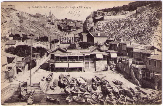 Marseille - Absinthe Oxygenee Cusenier Postcard