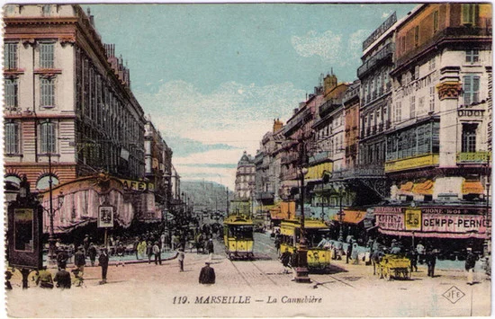 Marseille - Gempp Pernod & Oxygenee Cusenier Postcard 46013