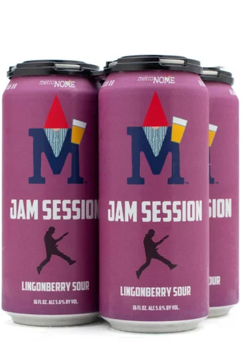 MetroNOME Lingonberry Sour 4pk 16oz cans