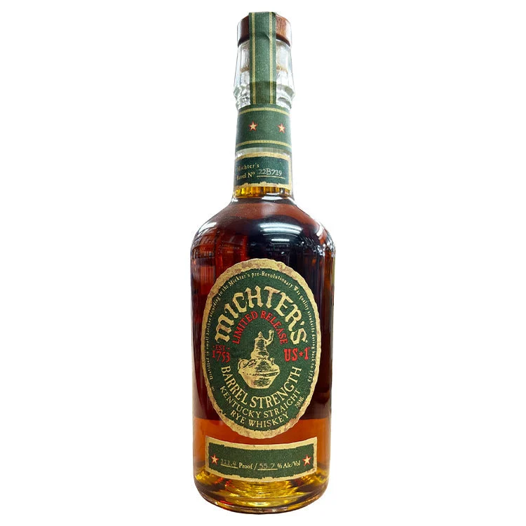Michter's Barrel Strength Rye Whiskey Limited Edition - 750ml
