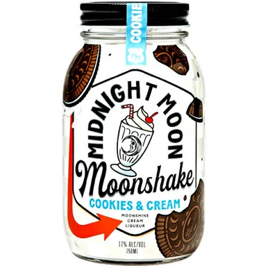 Midnight Moon Cookies & Cream Moonshine Cream Liqueur 750ml