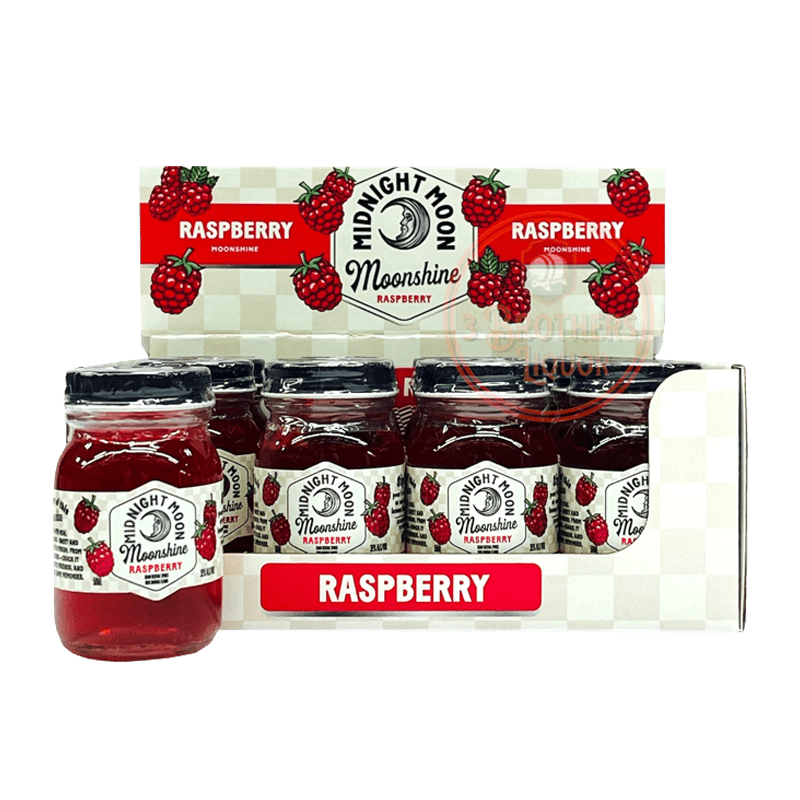 Midnight Moon Raspberry Moonshine 50mL 12 pack