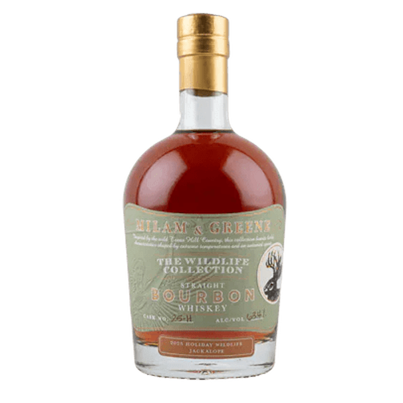 Milam & Greene Wildlife Collection Jackalope Straight Bourbon Whiskey 750mL