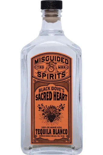 Misguided Spirits Black Dove's Sacred Heart Blanco Tequila