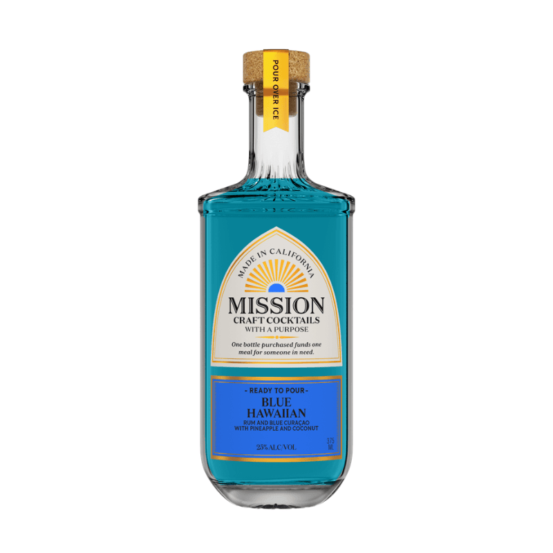 Mission Craft Cocktails Blue Hawaiian 375mL