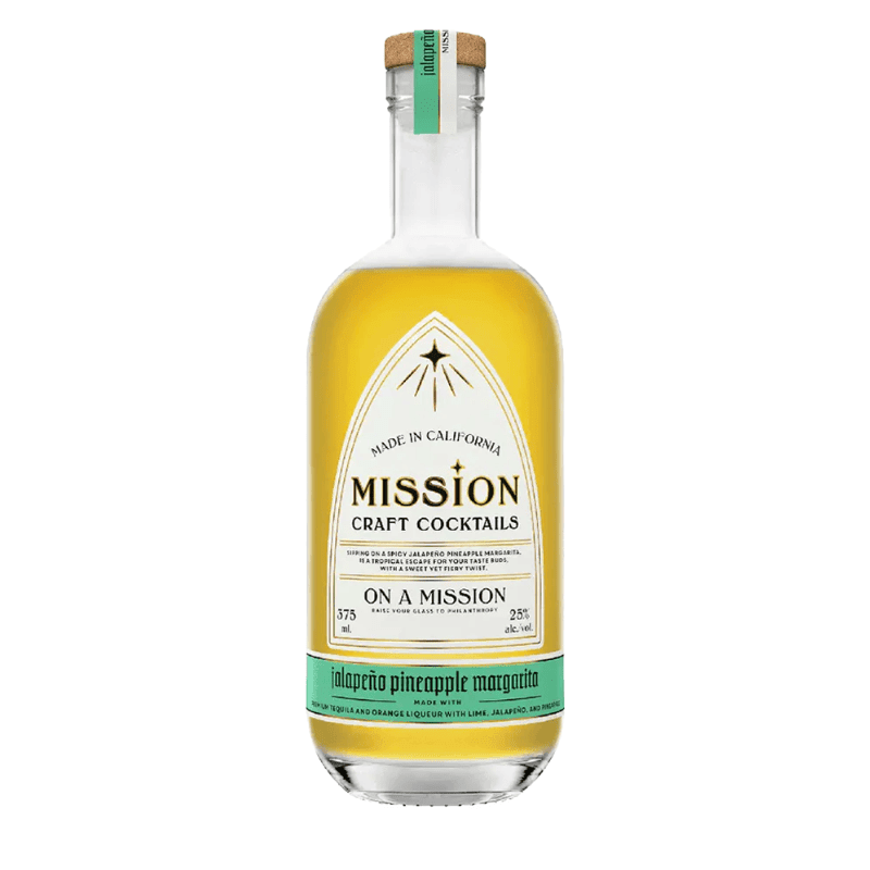 Mission Craft Cocktails Jalapeno Pineapple Margarita 375mL